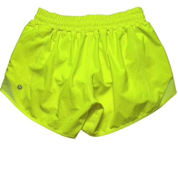 Lululemon Hotty Hot Low-Rise Short 4" *Highlight Yellow - Picture 4 of 8